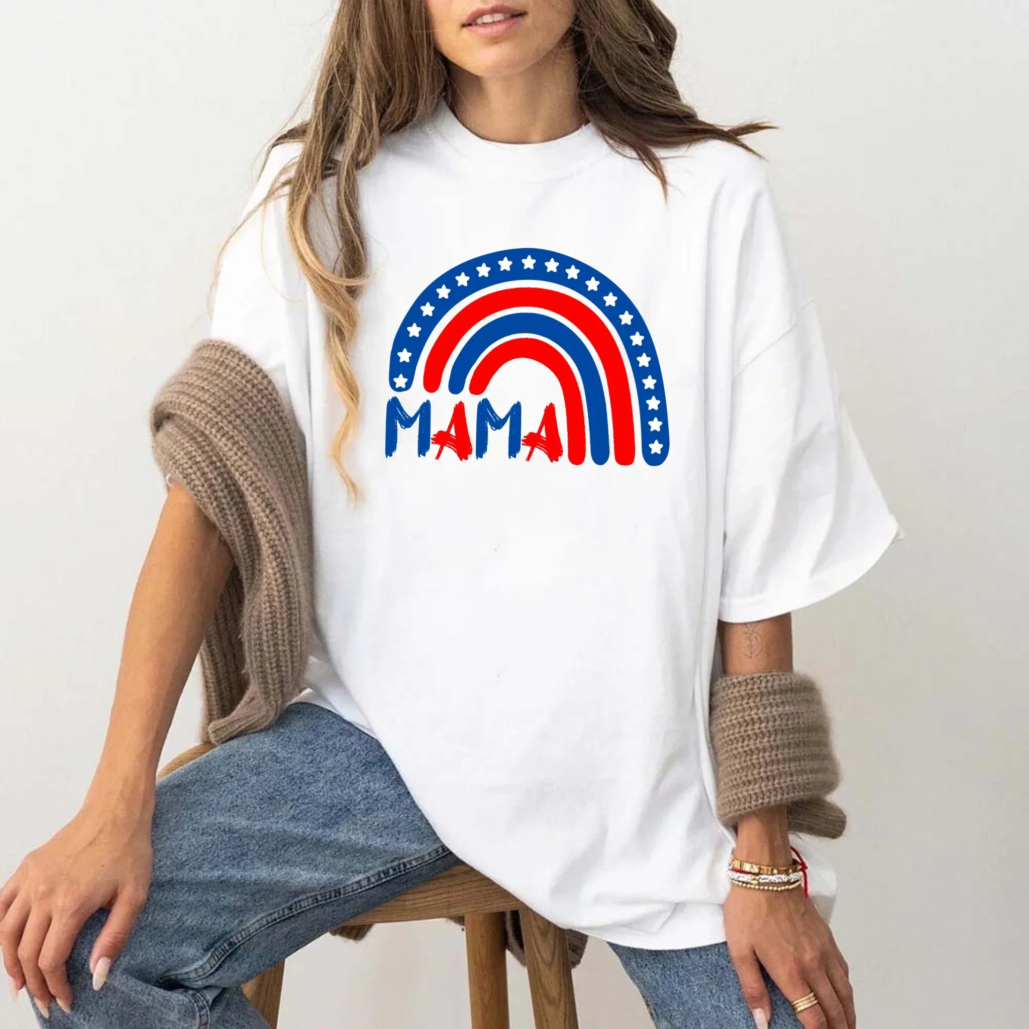 Patriotic Mama & Mini Matching T-shirt