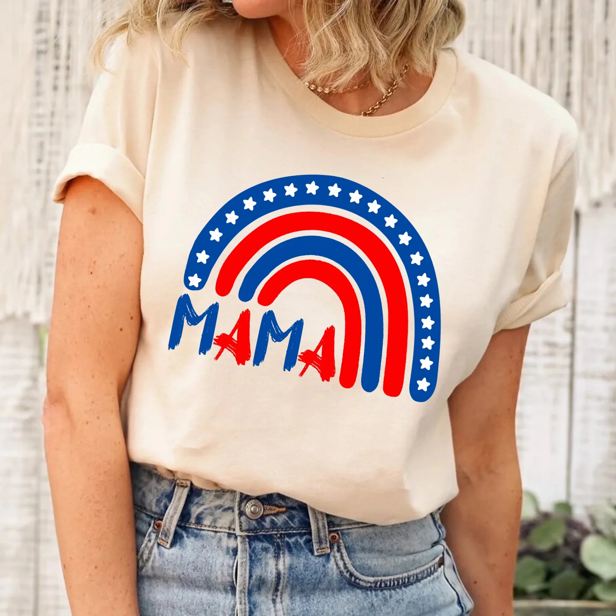 Patriotic Mama & Mini Matching T-shirt