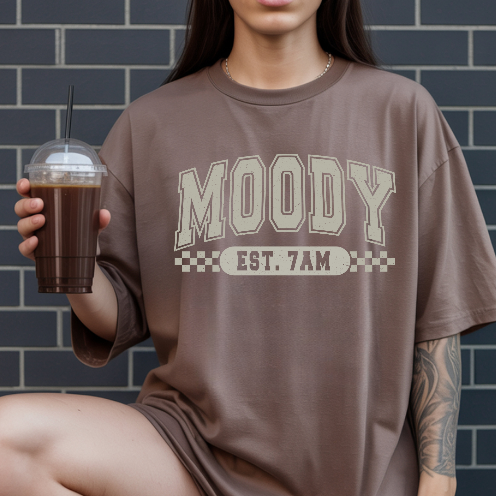 Moody Mama | Comfort Colors T-shirt | Moody Shirt | Gift for Mamas | Stylish Trendy Apparel