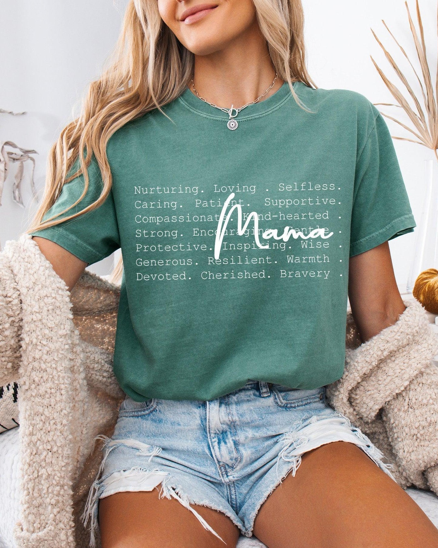 Definition Of Mama Comfort Colors T Shirt