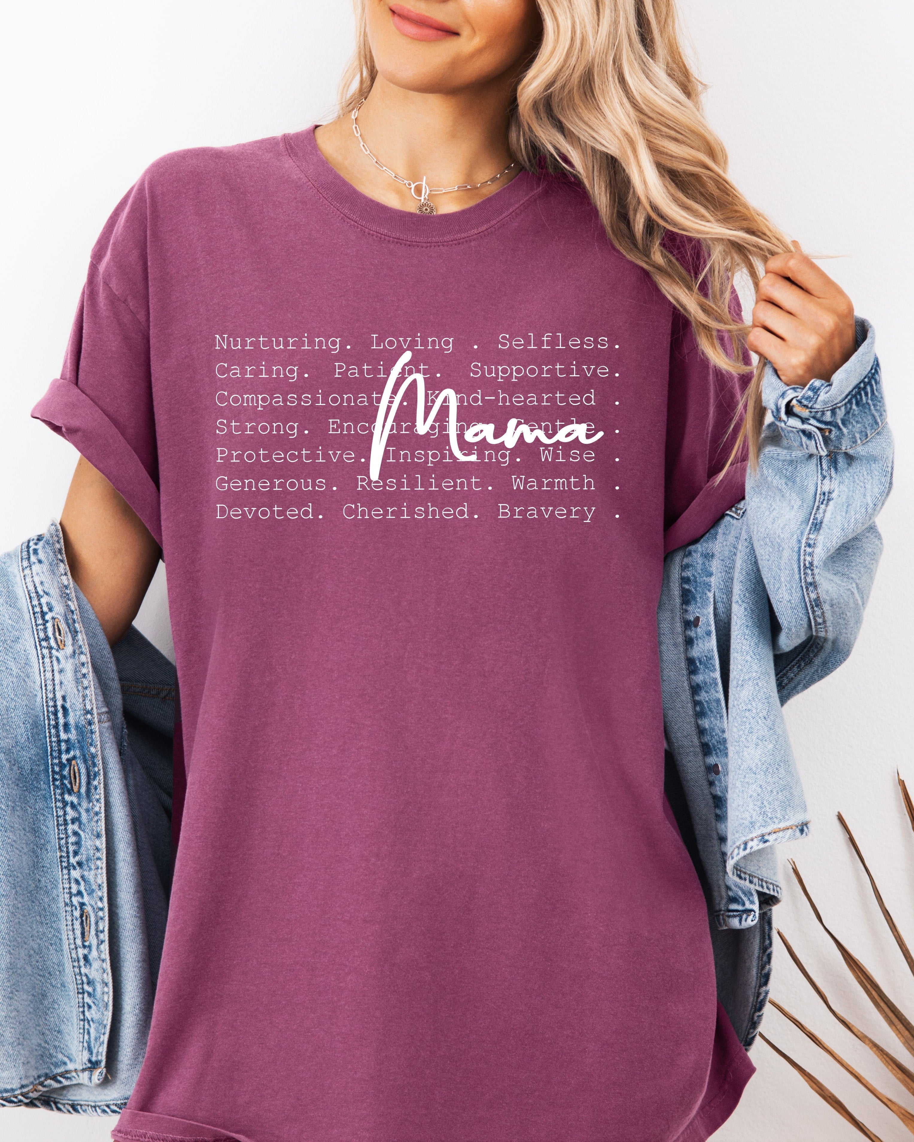 Definition Of Mama Comfort Colors T Shirt